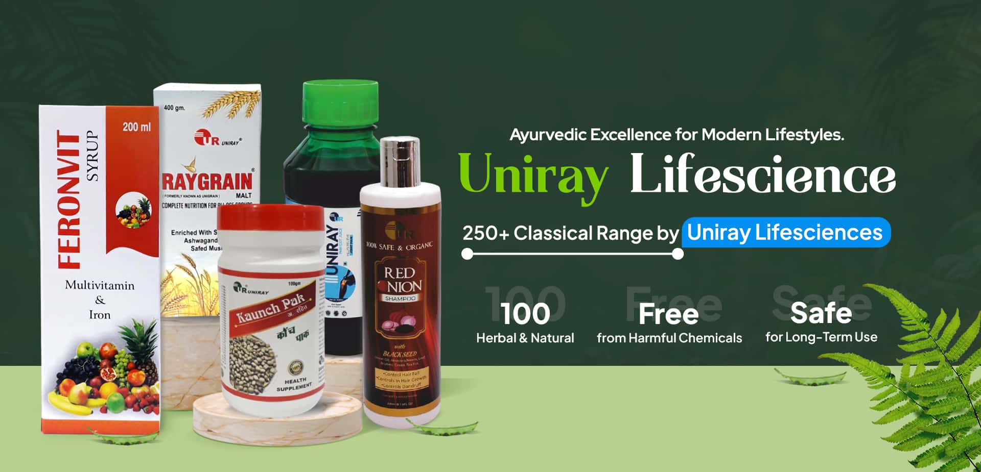 Ayurvedic products banner 1