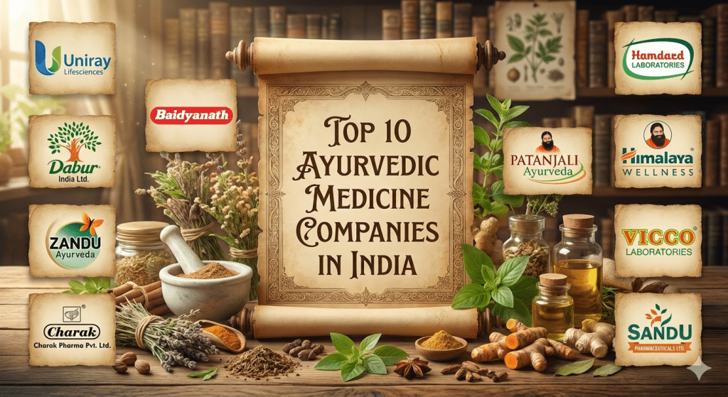 Top Ayurvedic Companies in India