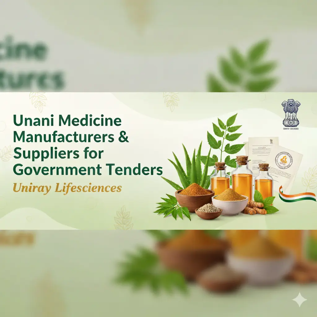 Unani Medicine Manufacturers & Suppliers for Government Tenders